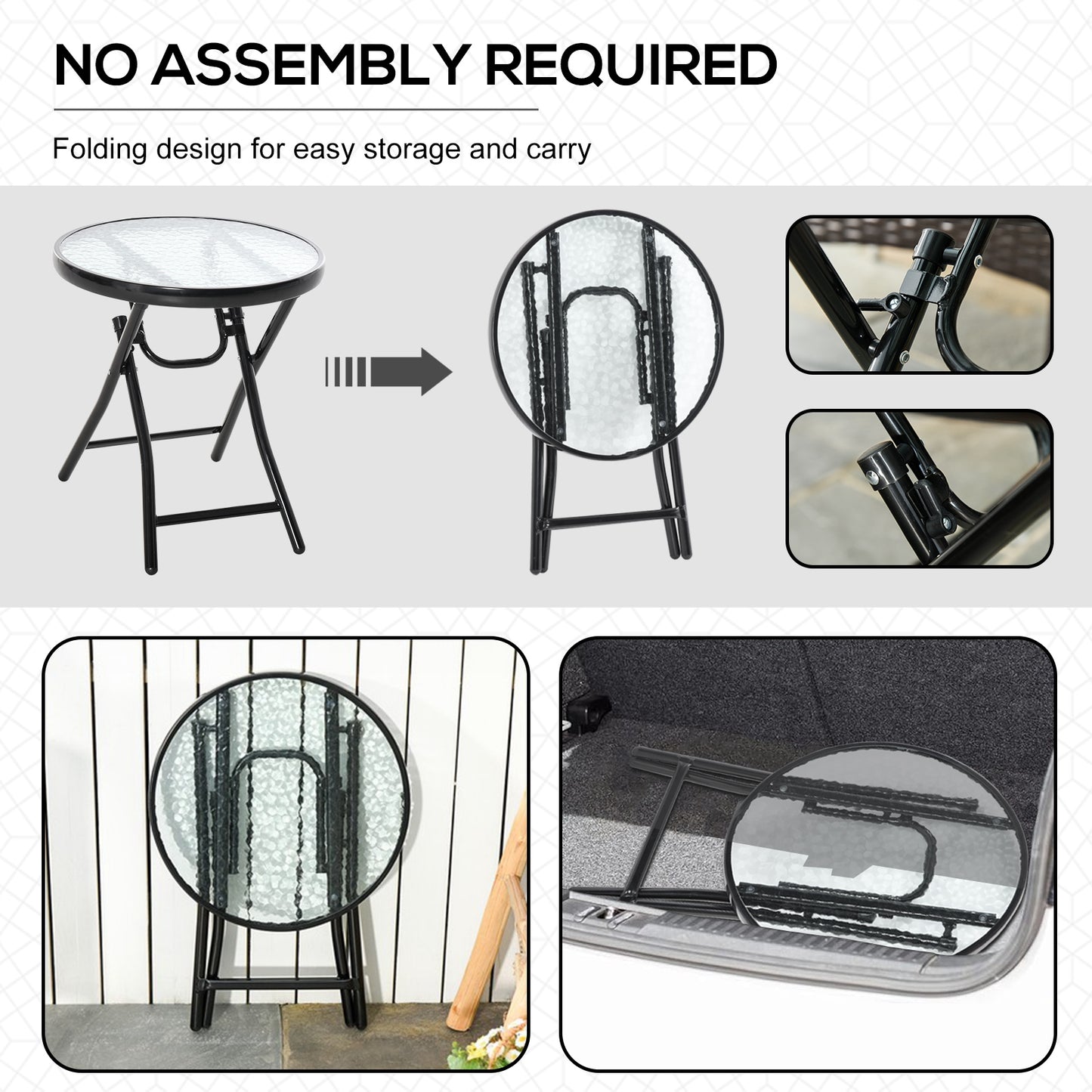 Outdoor setup example - Garden Tables | FOXDEN