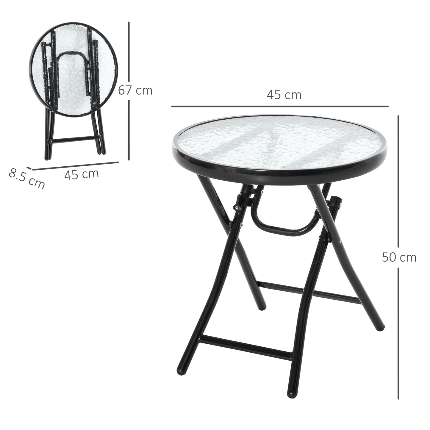Leg/frame close-up - Garden Tables | FOXDEN